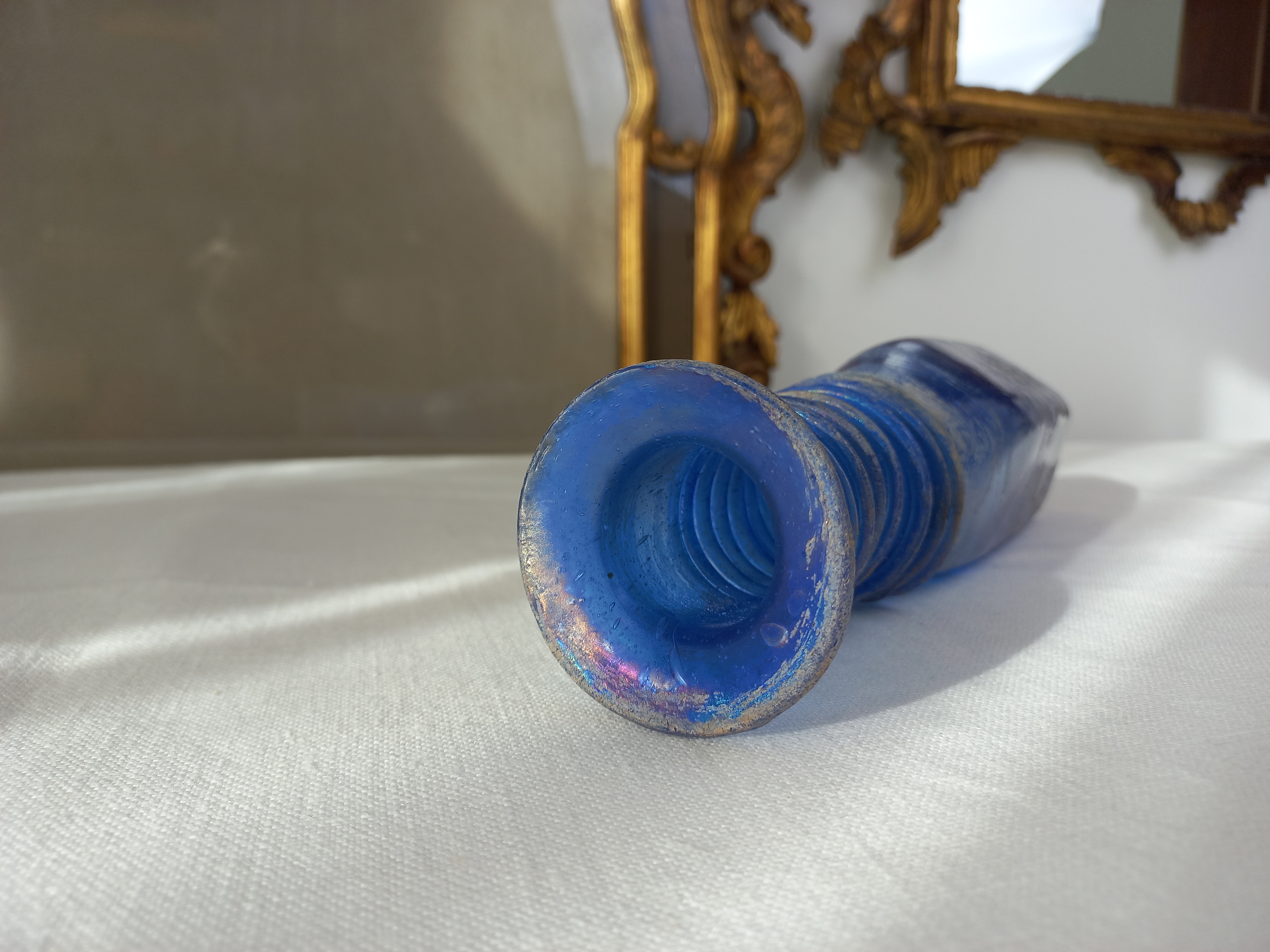 Vaso in vetro scavo Murano Venezia - ca. 1970