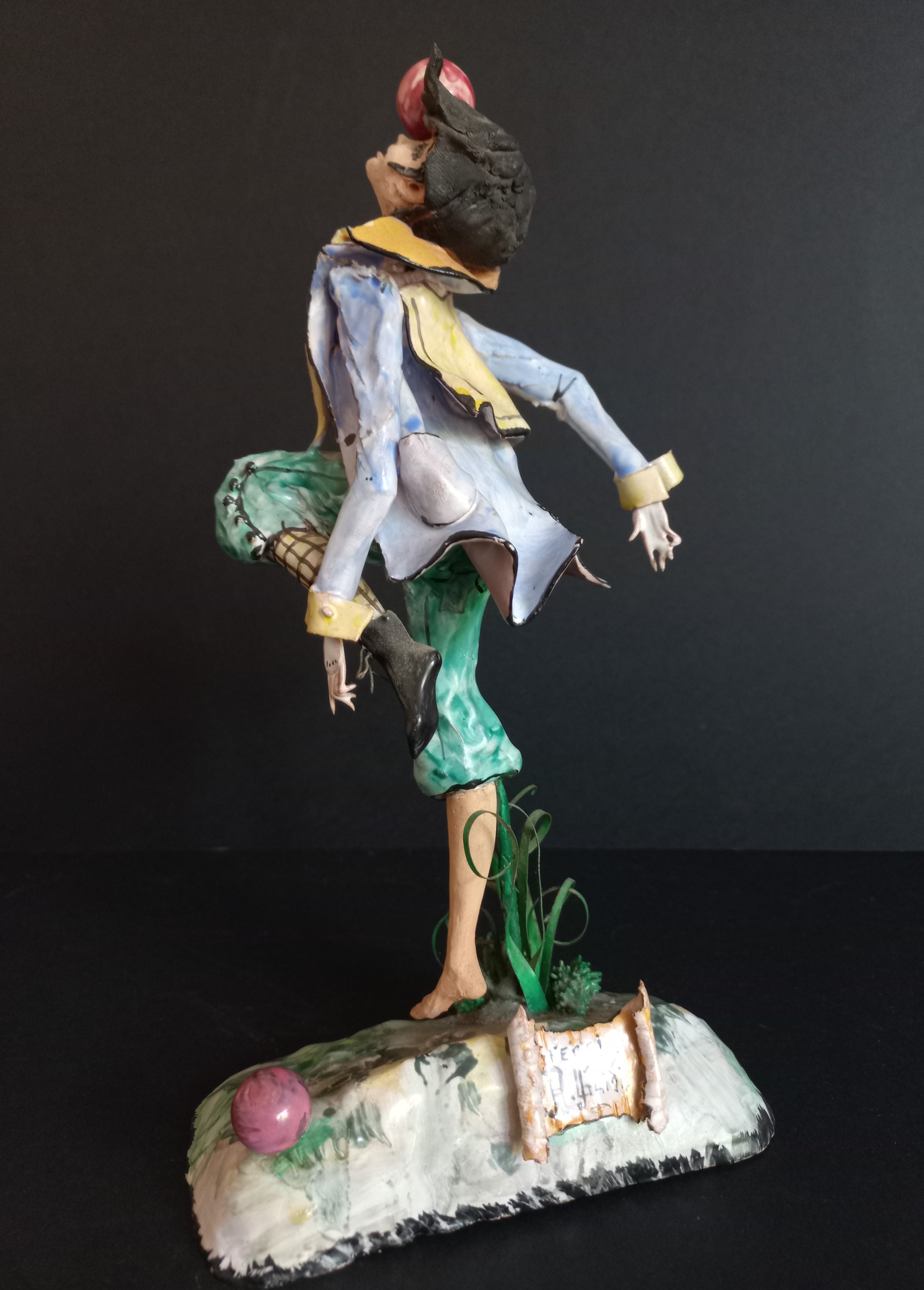 Statua Artigianale Alfredo Guidini "Il Giocoliere", Anni 1930 