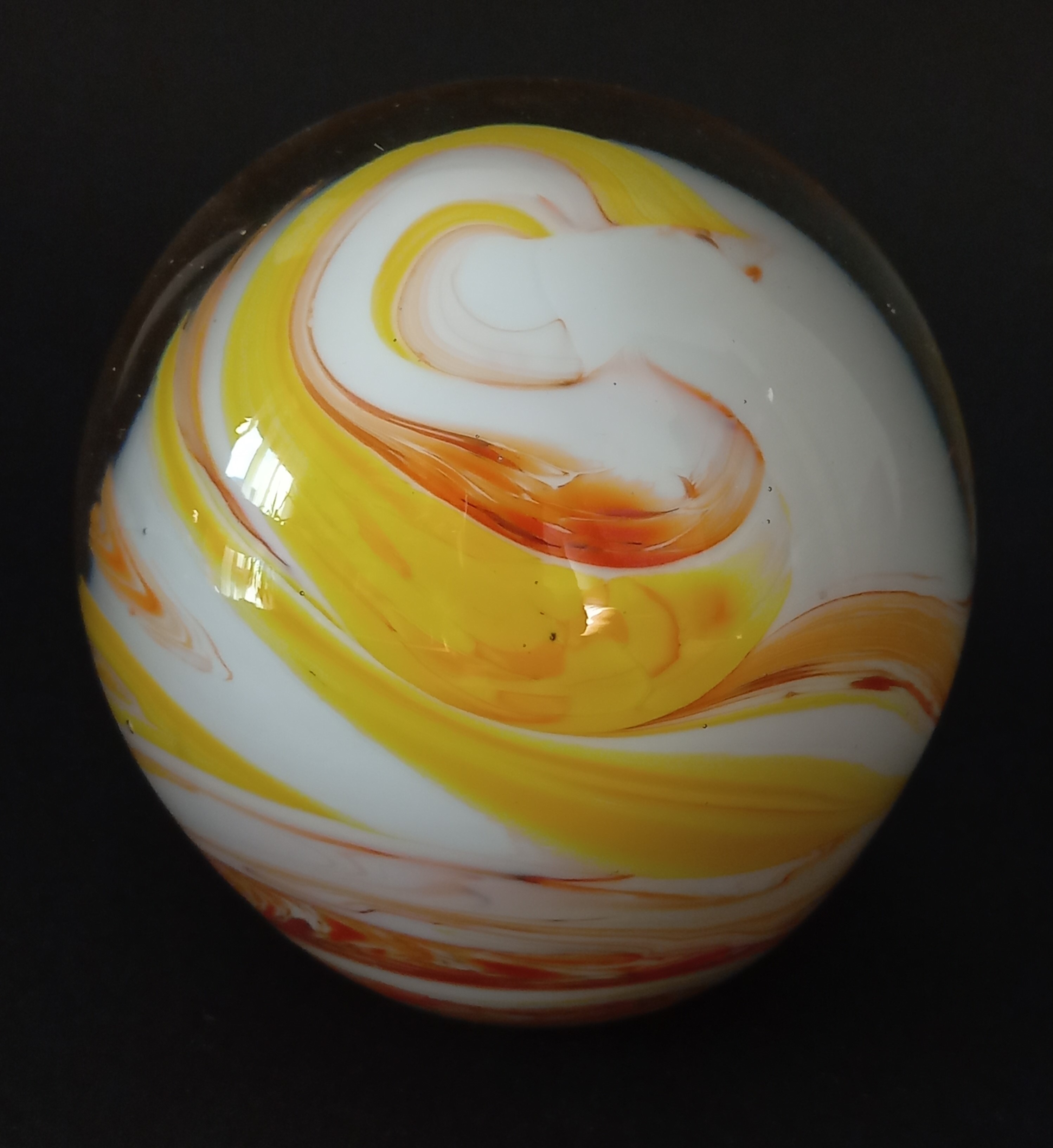 Sfera / Fermacarte in vetro di Murano, ca. 1970