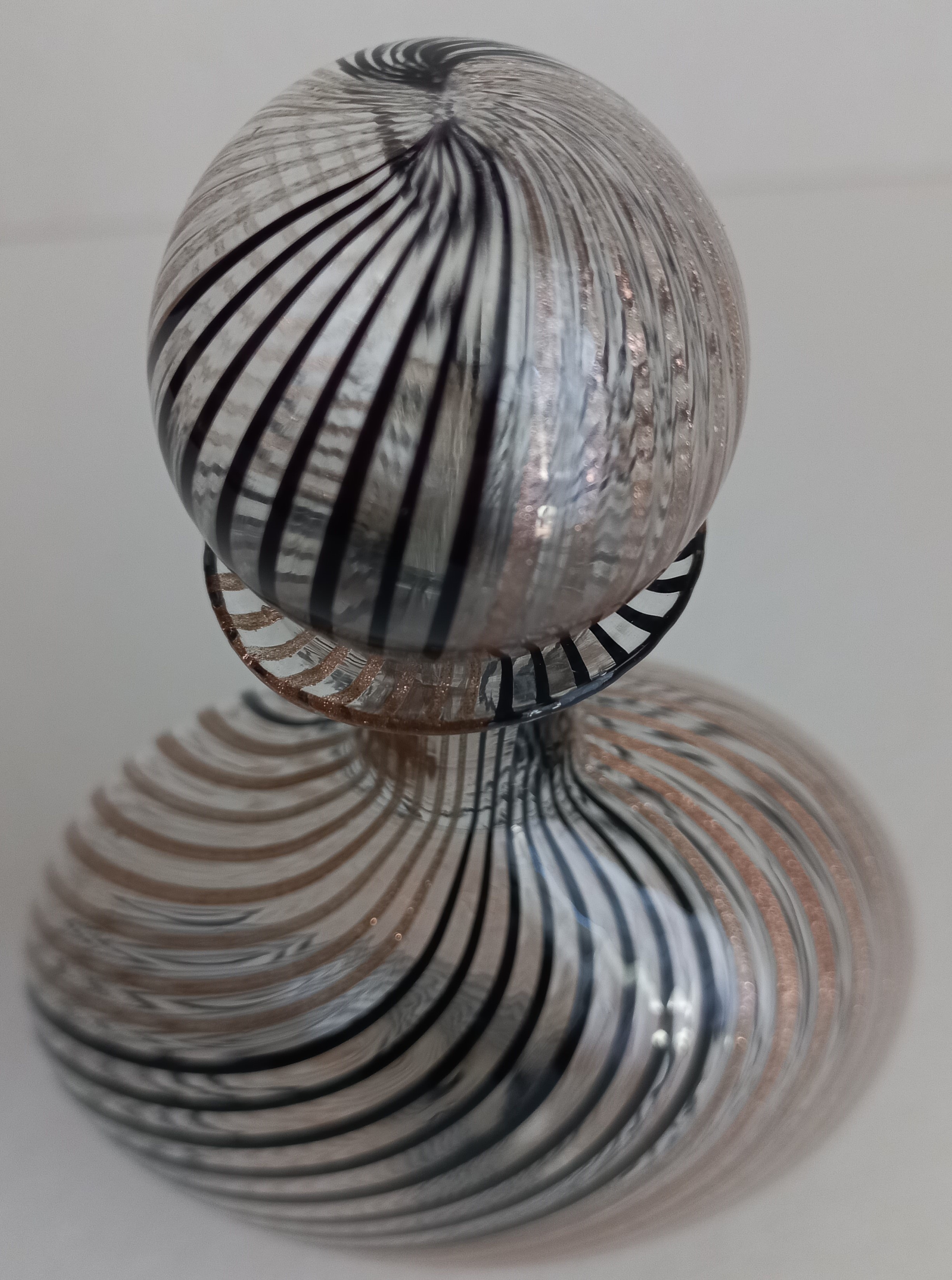 Flacone per profumo in vetro murano da collezione, Linea Valentina 1990