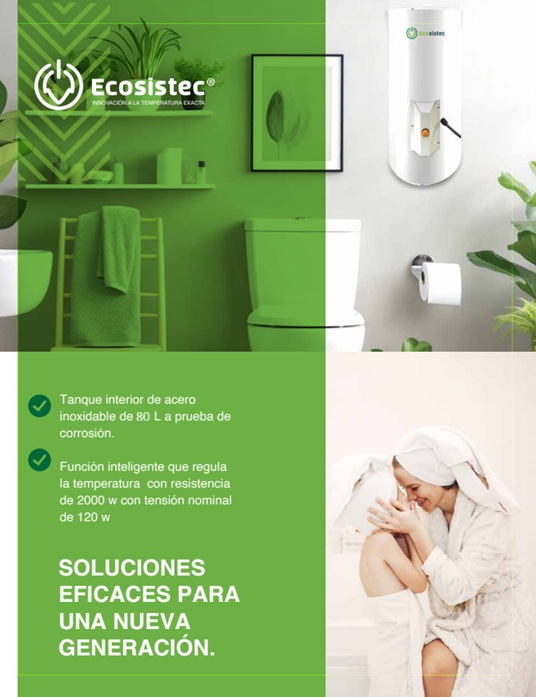 Calentador Eléctrico 80 Litros