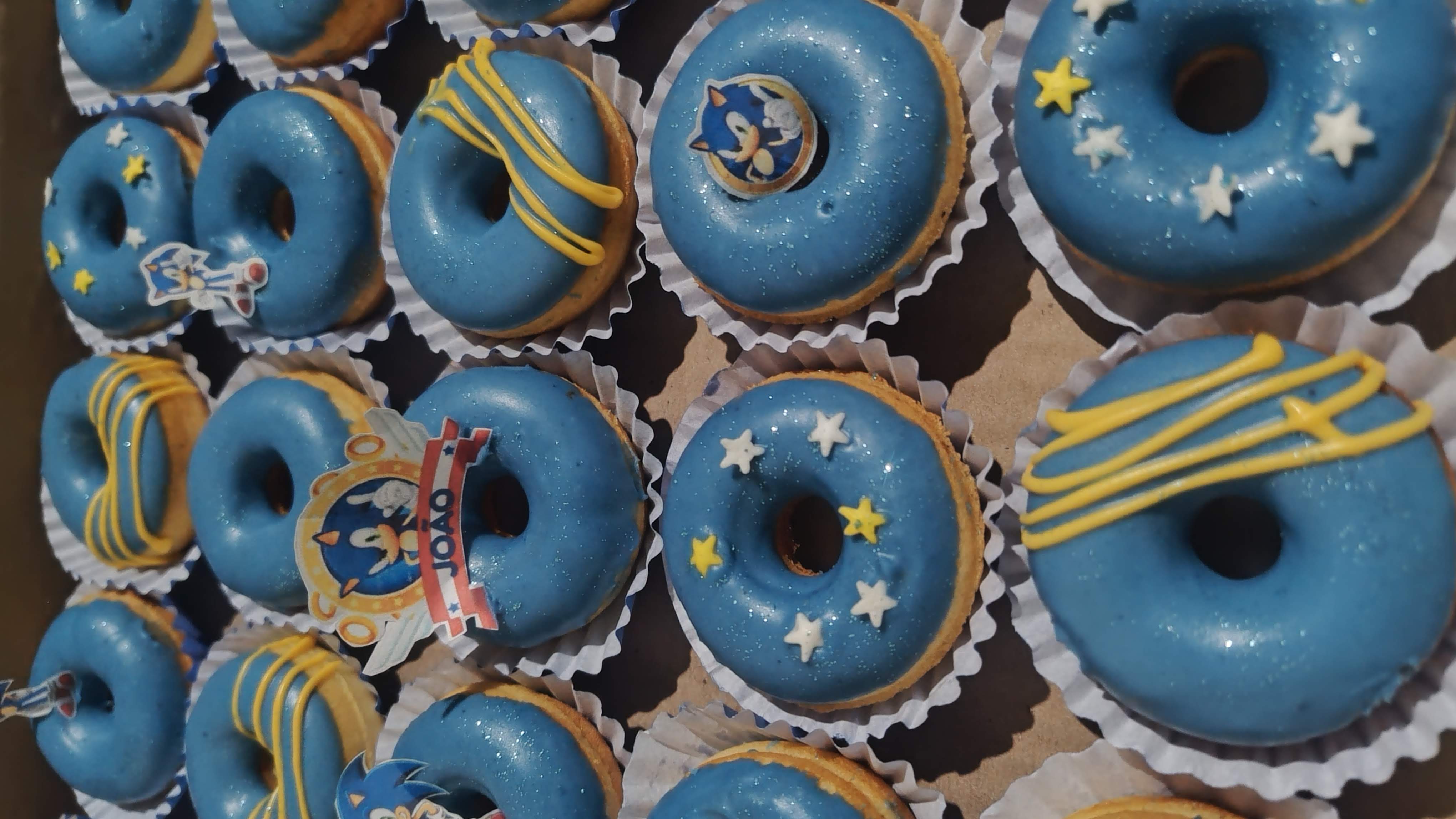 Nini Donuts decorados Sonic