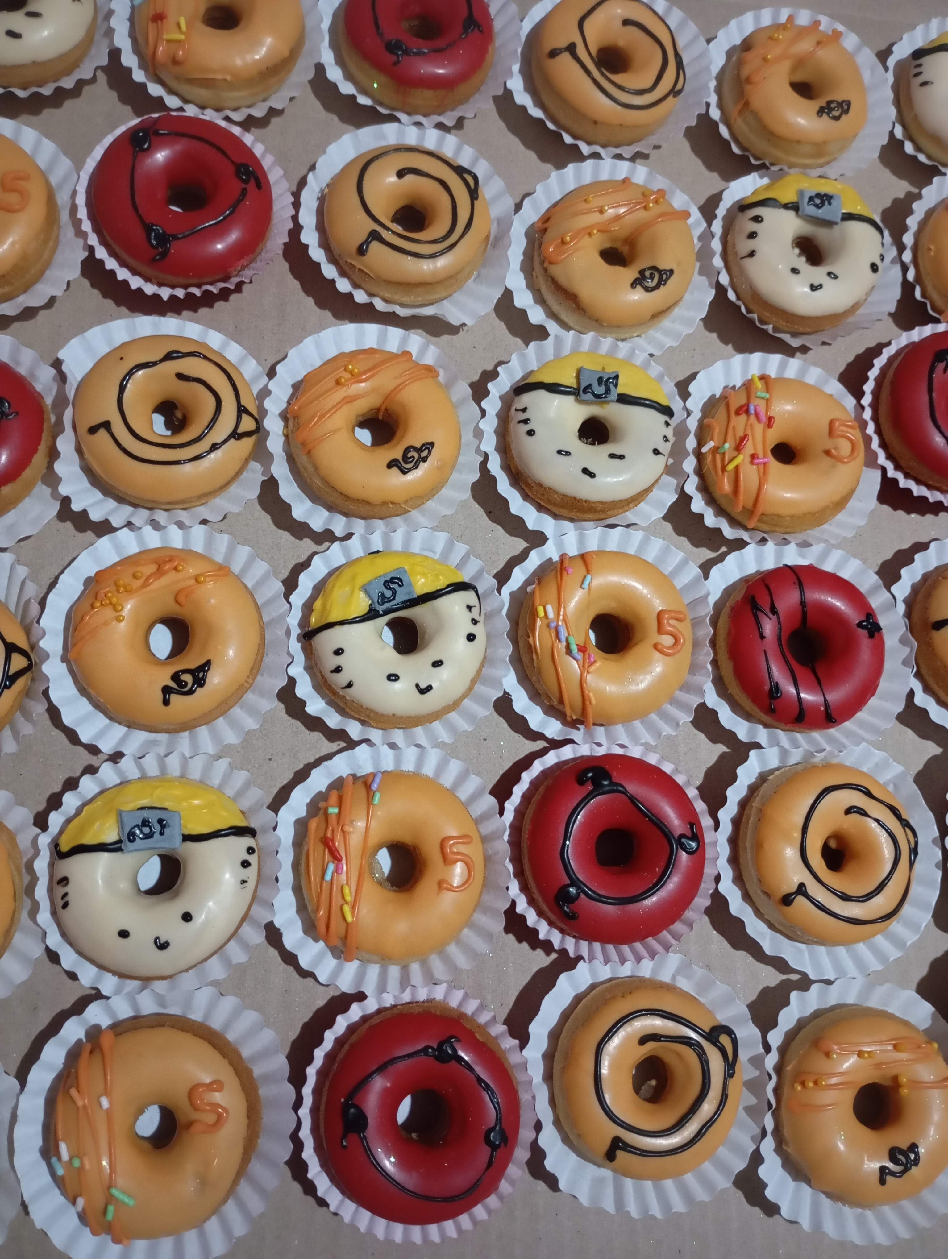 Mini Donuts Decorados