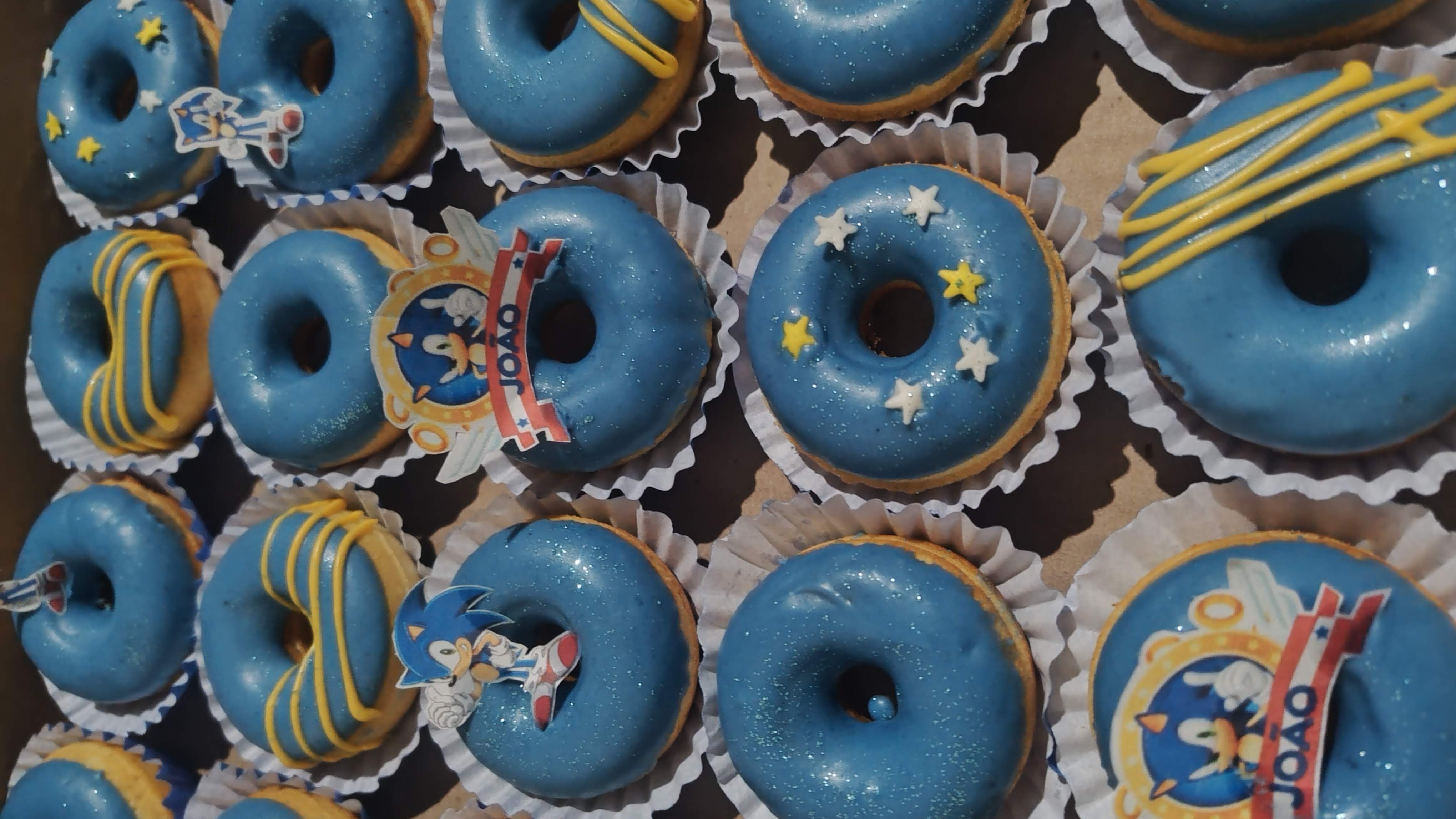 Nini Donuts decorados Sonic