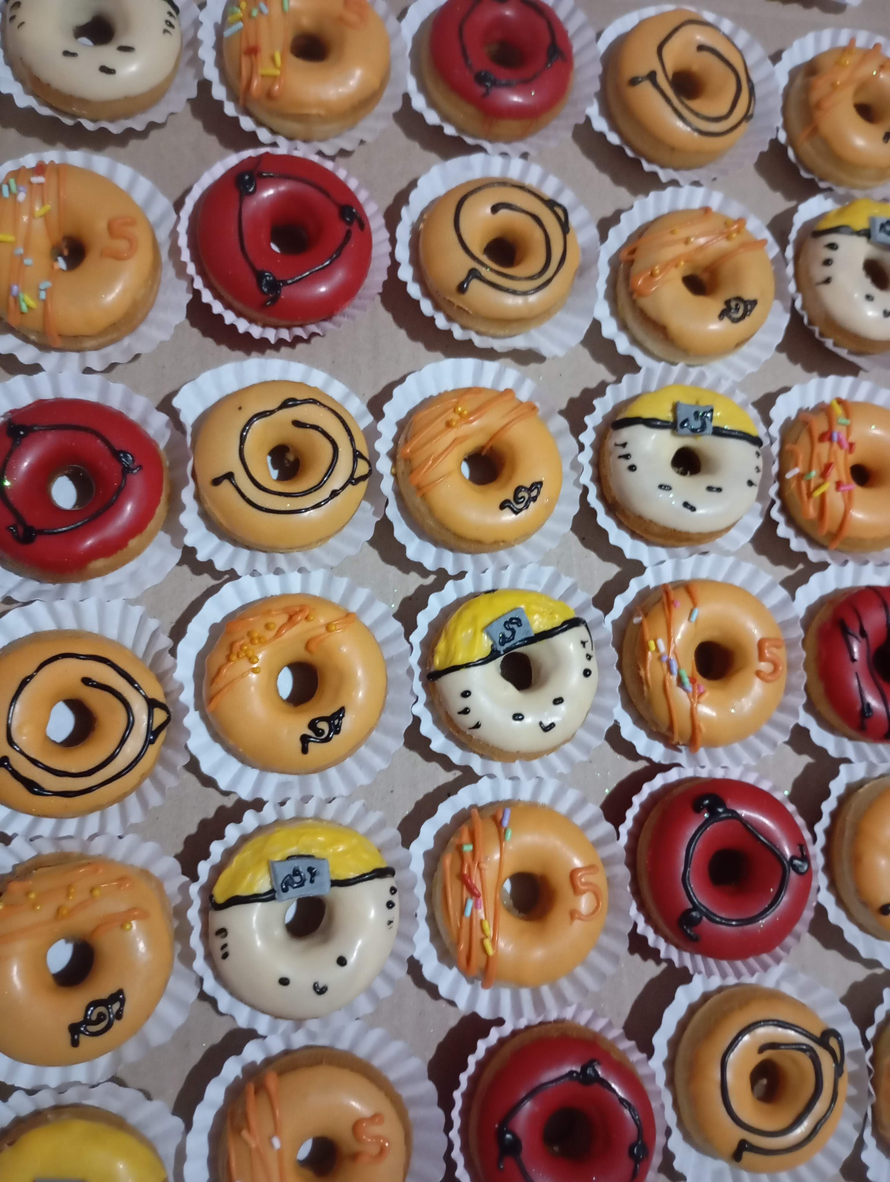 Mini Donuts Decorados