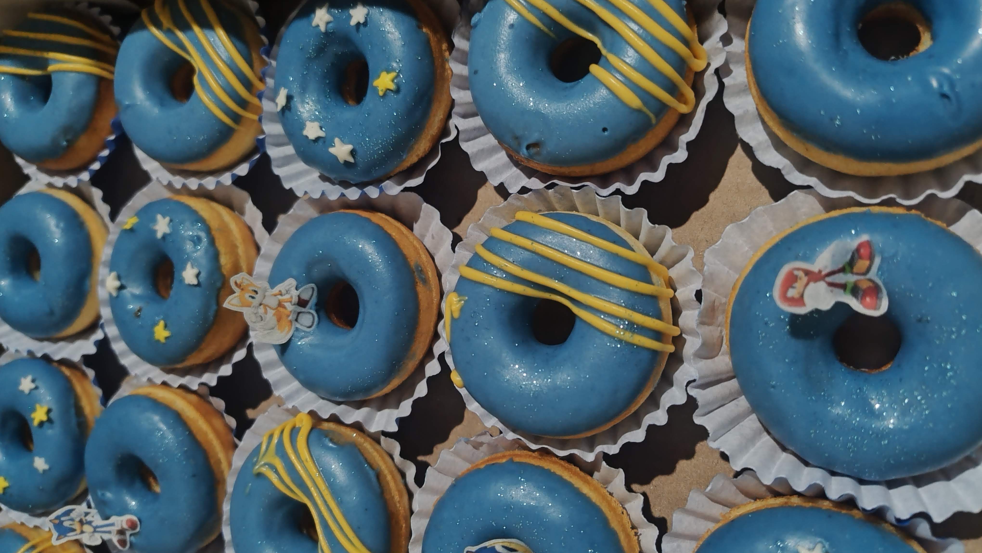 Nini Donuts decorados Sonic