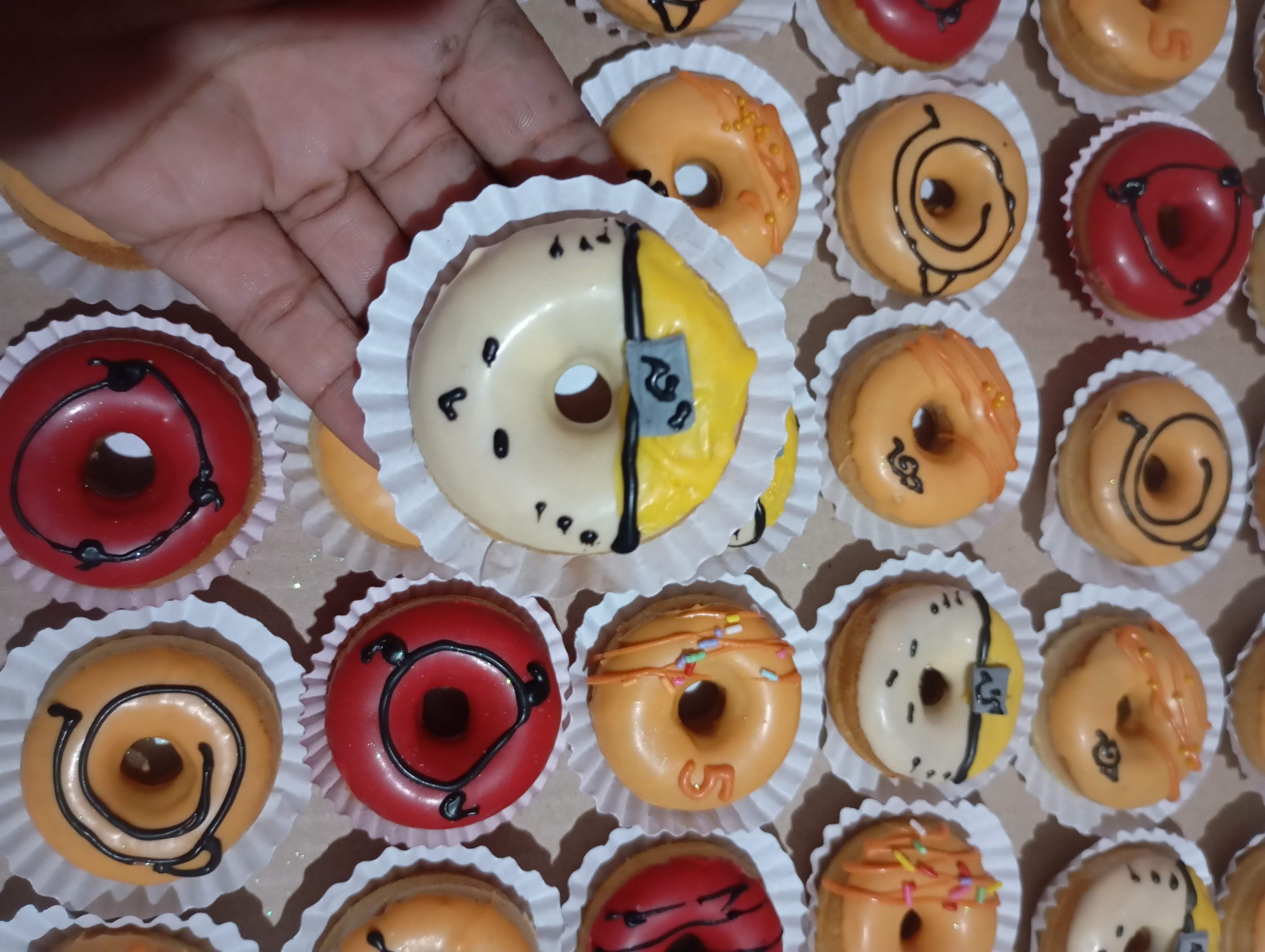 Mini Donuts Decorados