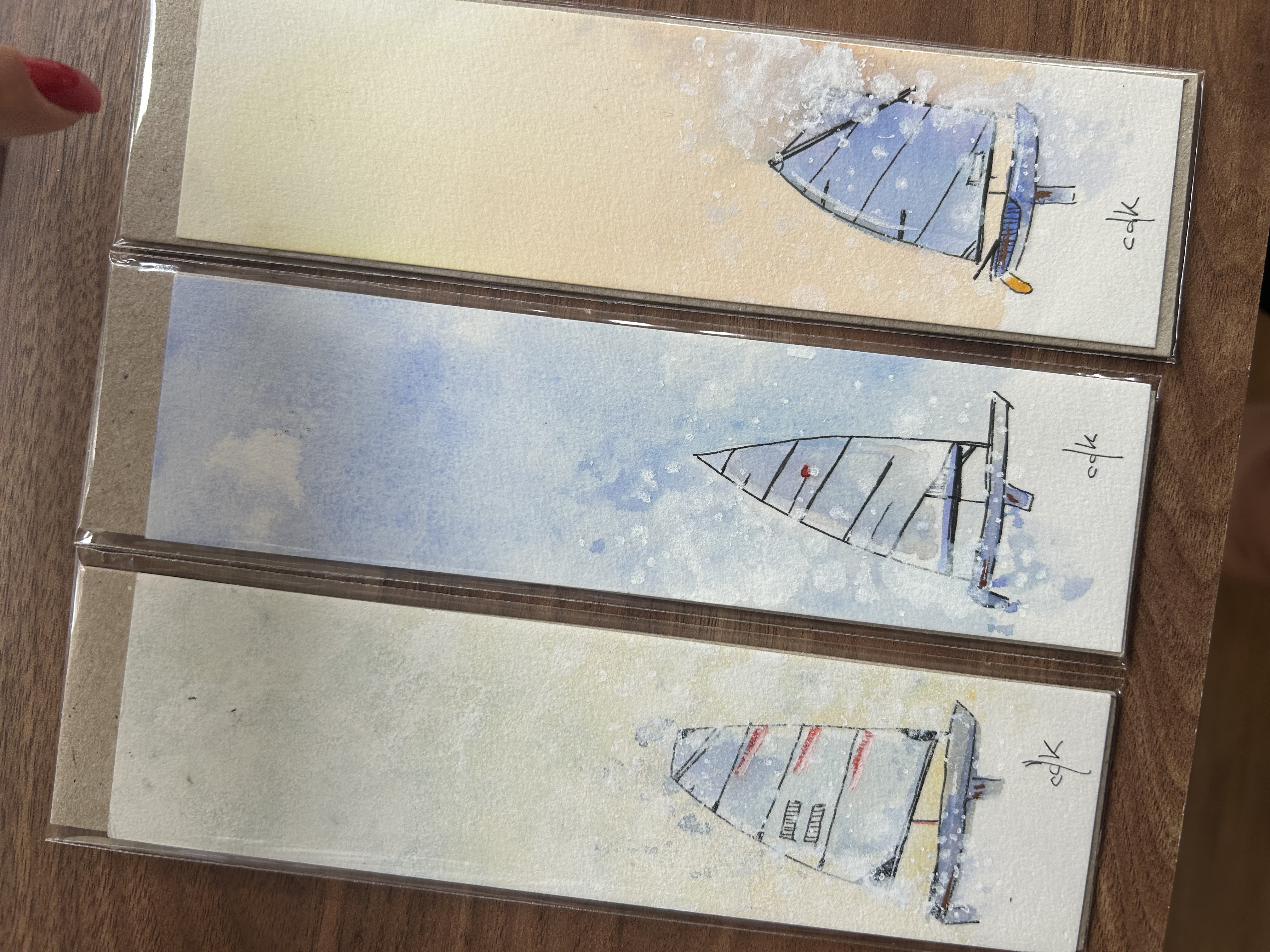 Marcadores de Página Náuticos