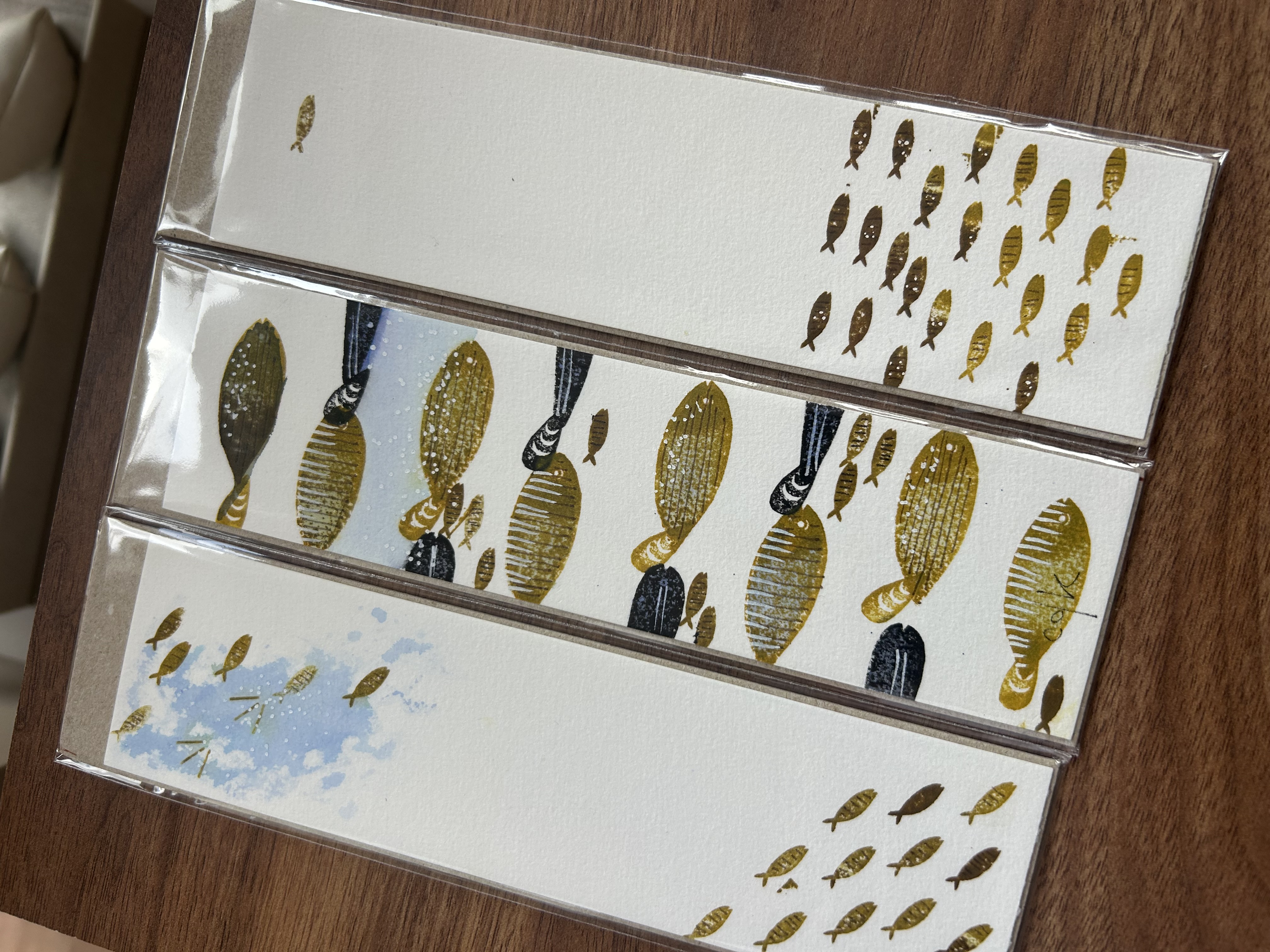 Marcadores de Livro - Cardume