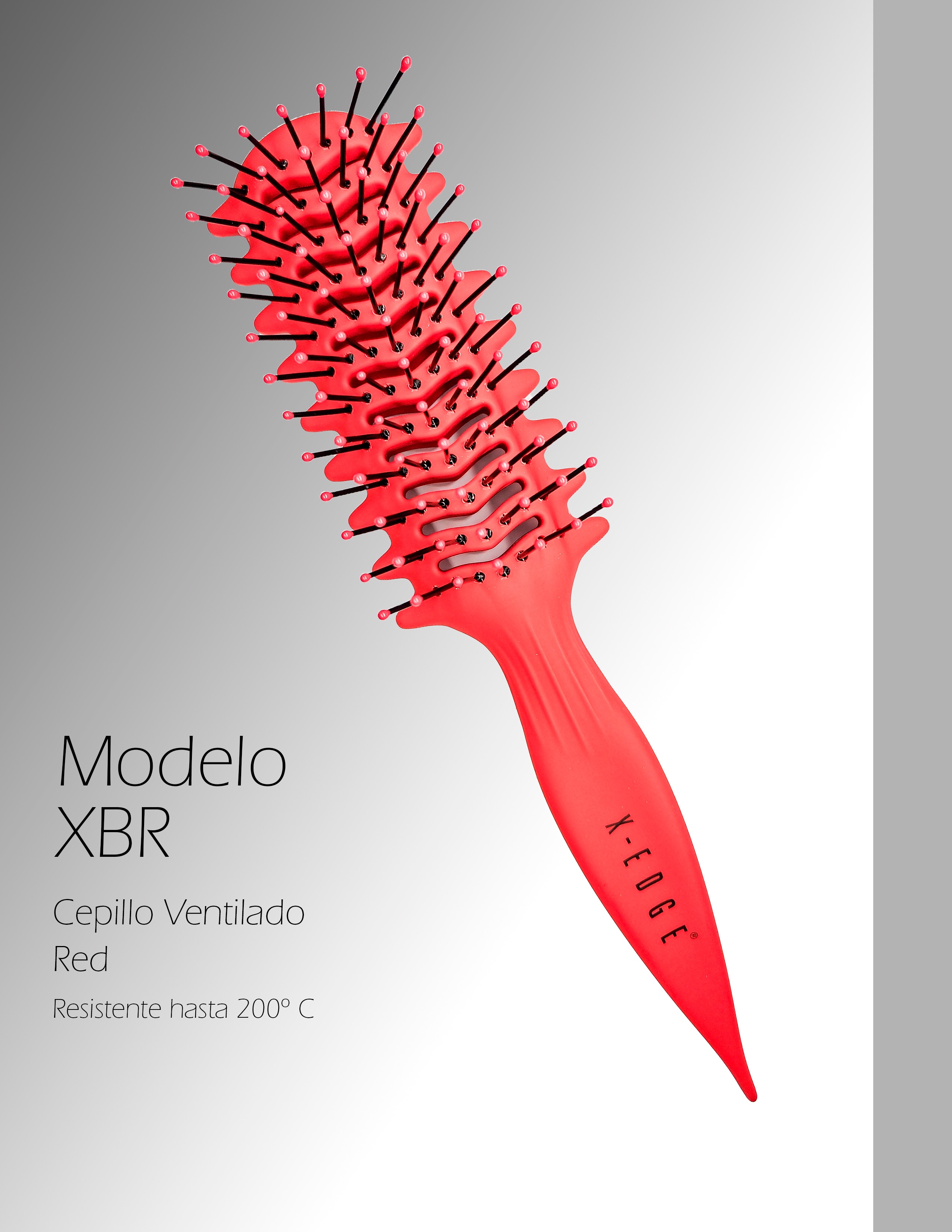 Cepillo Ventilado Red X-EDGE