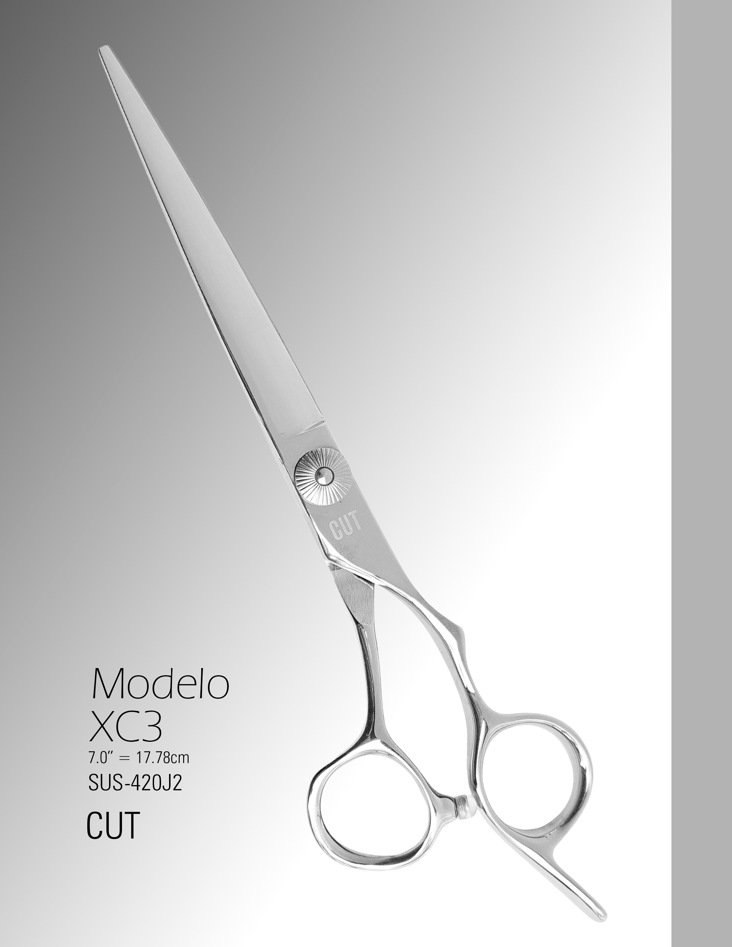 Tijera de Corte XC3 Cut de 7.0"