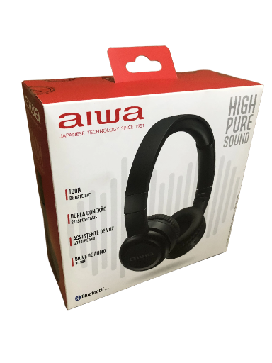 Fone de ouvido Aiwa Bluetooth