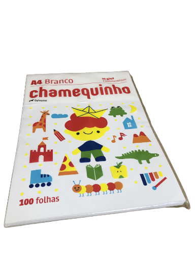 Chamequinho Branco A4 