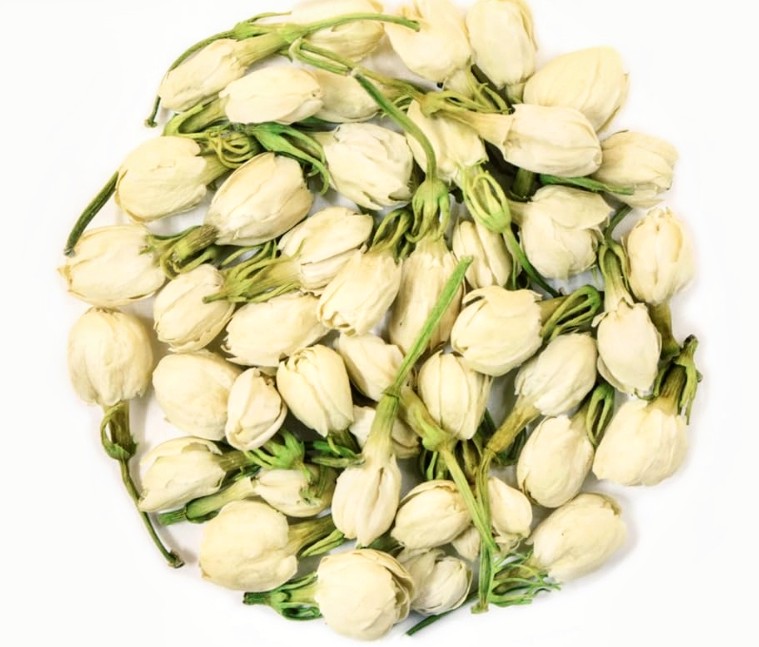 Flores de jazmín secas