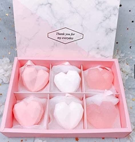 Molde de corazón diamante