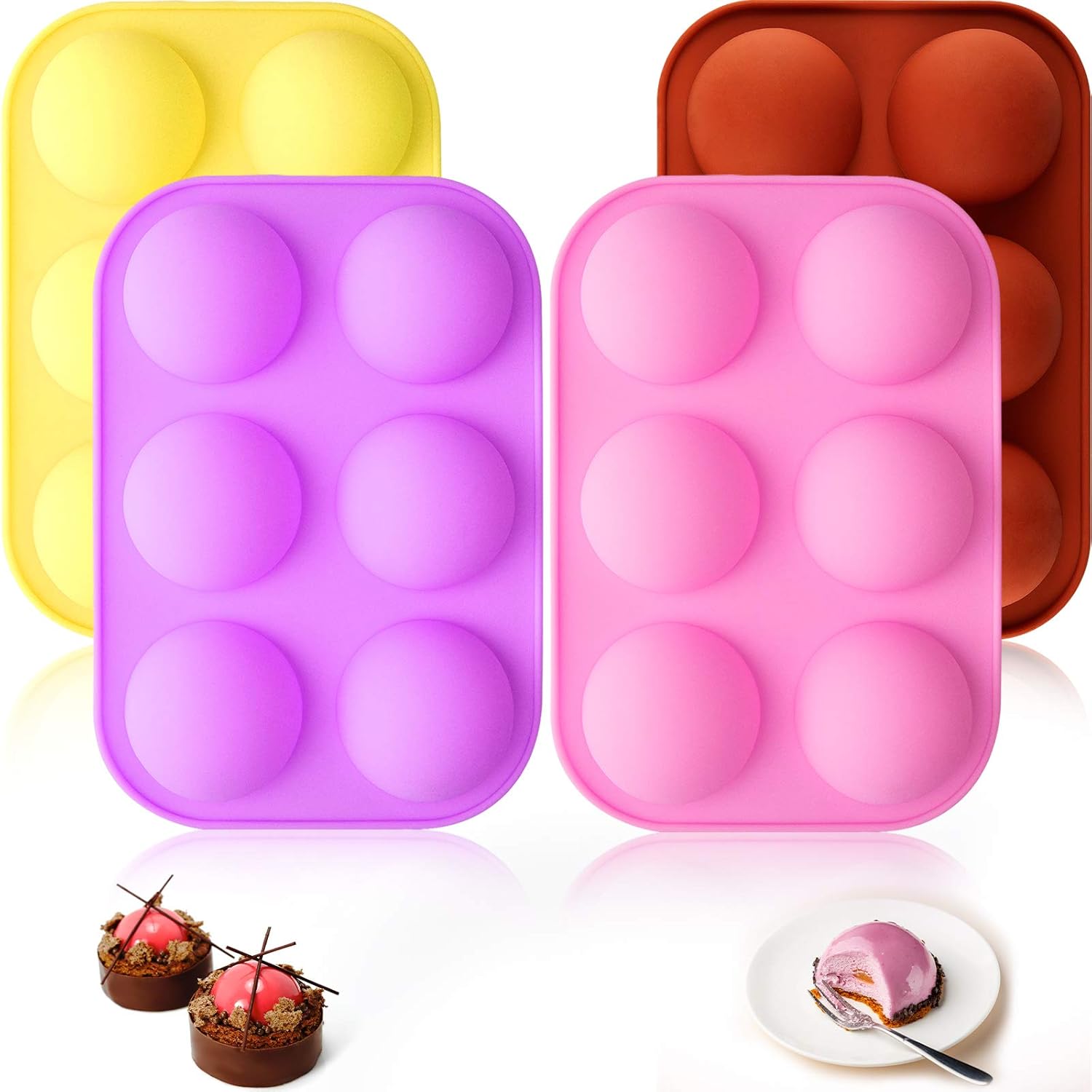 Moldes de silicona para repostería