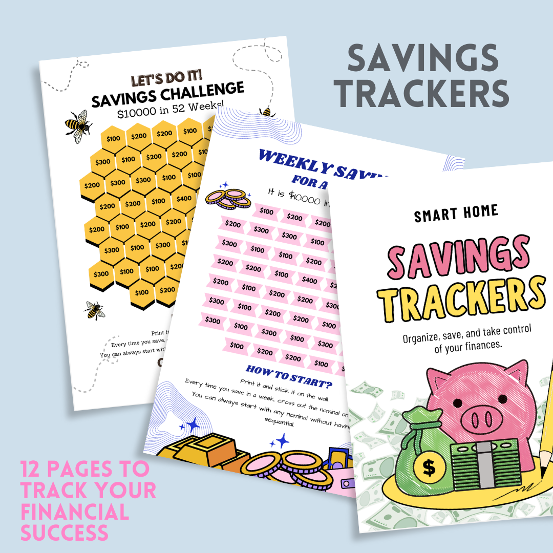 Savings Trackers: Watch Your Money Grow