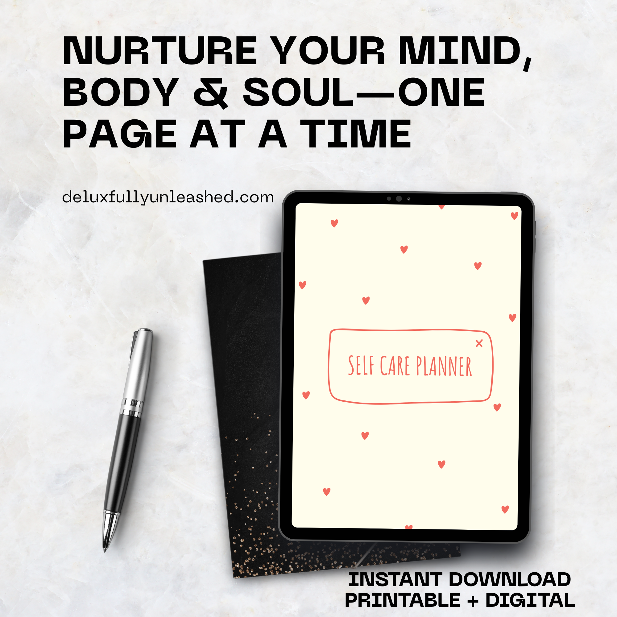 Self-Care Planner: Daily Wellness & Mindfulness Journal