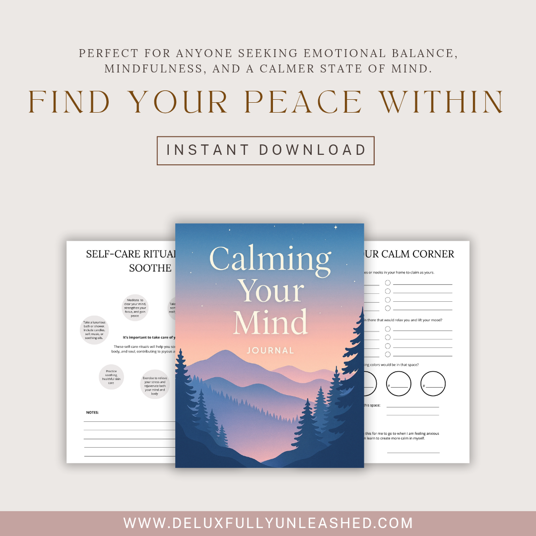 Calming Your Mind Journal 