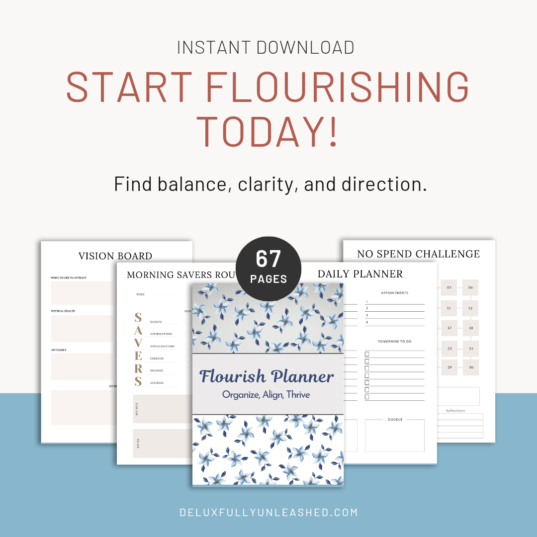 Flourish Planner: Organize, Align, Thrive
