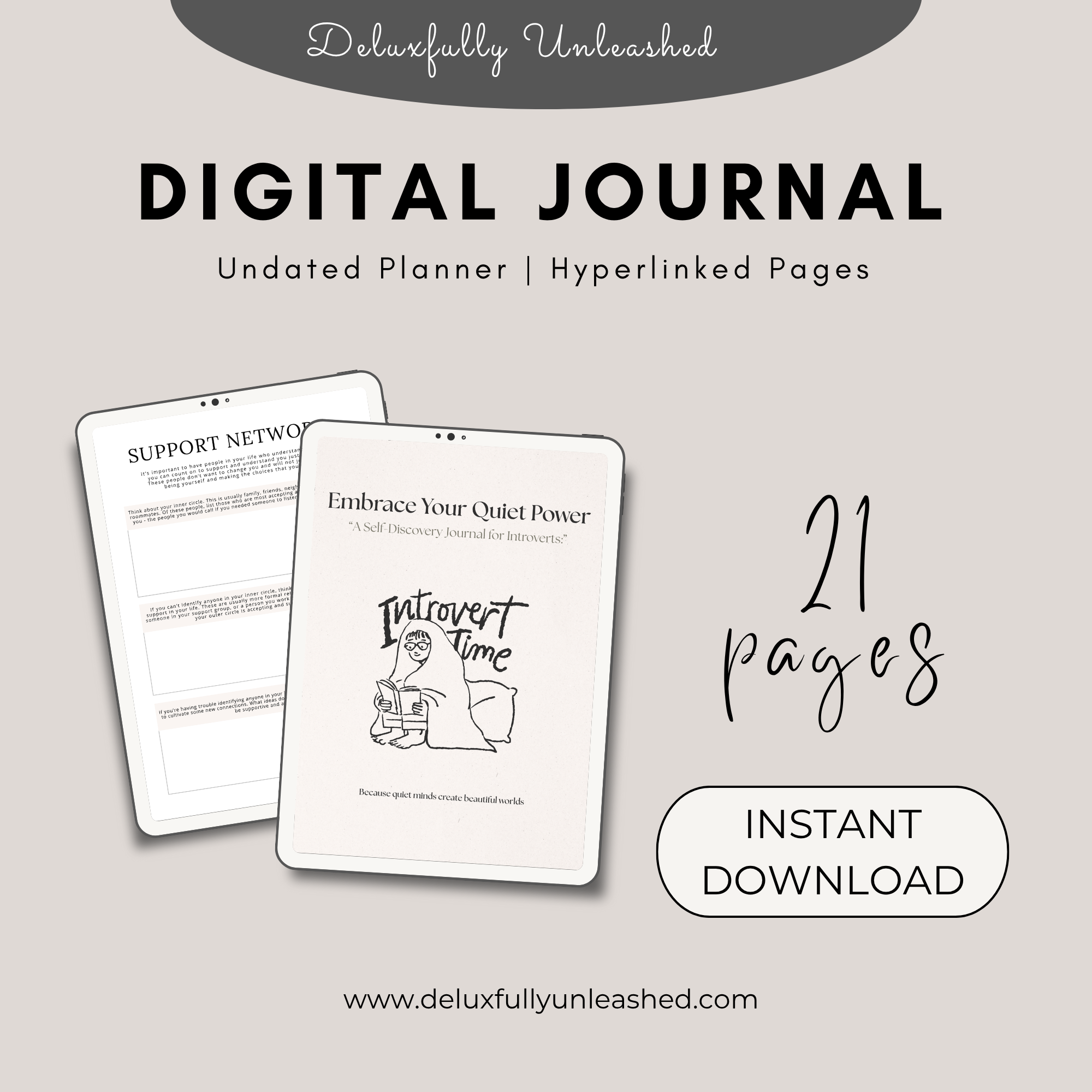 Embrace Your Quiet Power: A Self-Discovery Journal for Introverts