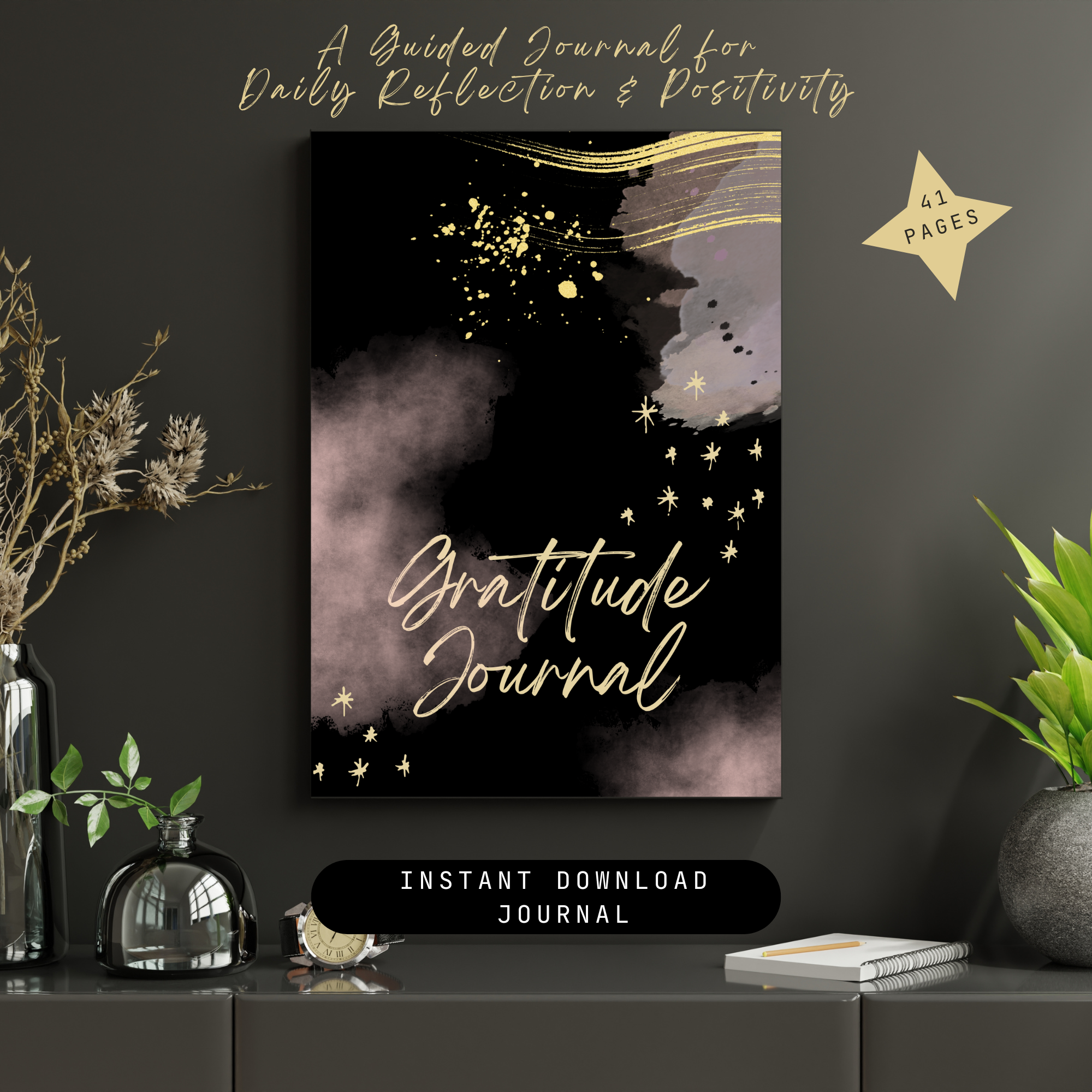 Gratitude Journal for Everyday Reflection 