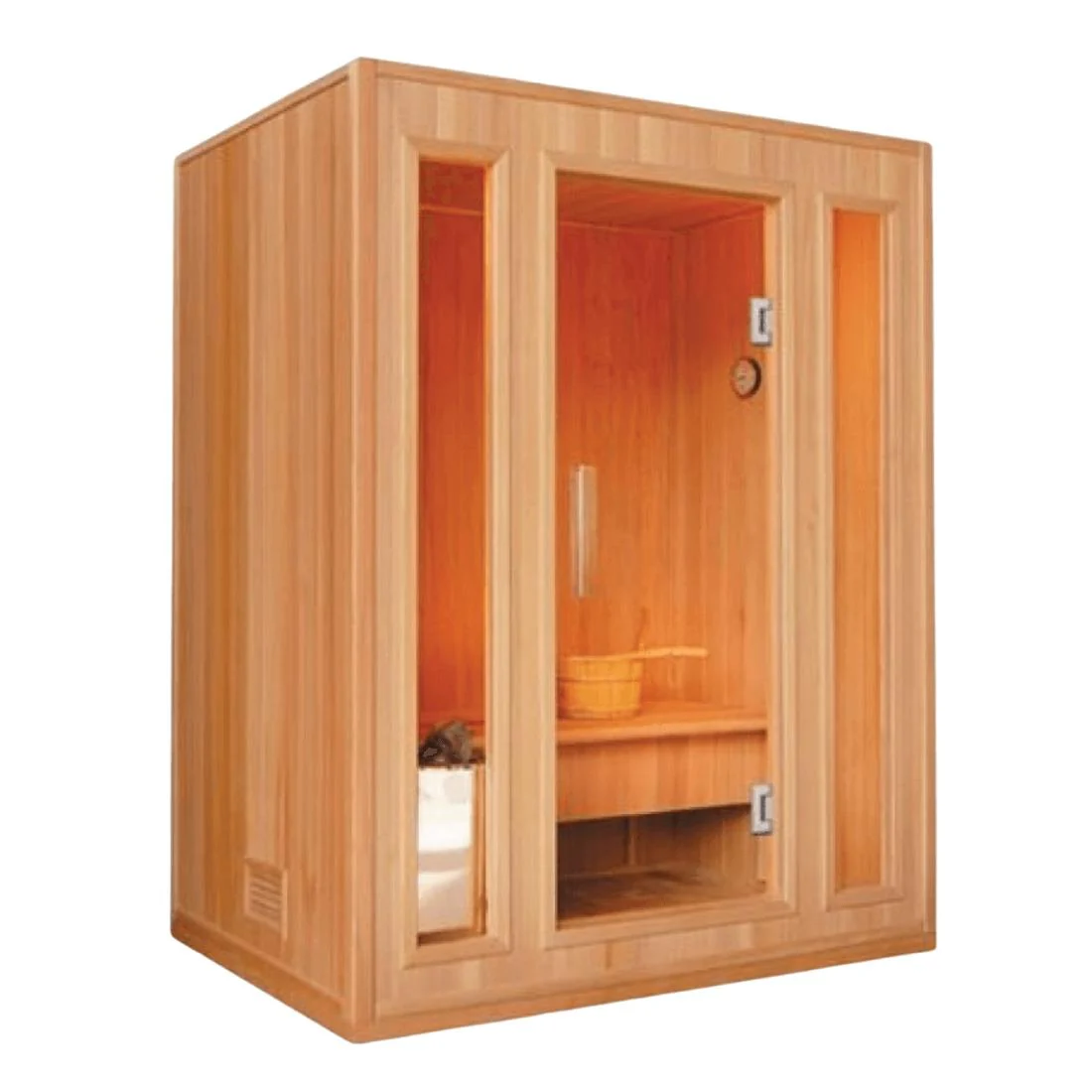 SunRay Southport Traditional 3-Person Indoor Sauna HL300SN