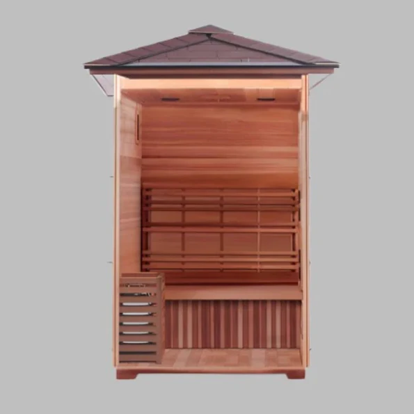 SunRay Eagle 2-Person Outdoor Traditional Sauna  -  HL200D1