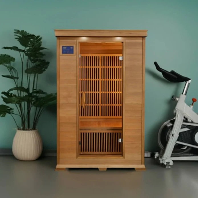 SunRay Evansport 2 Person Indoor Infrared Sauna  -  HL200K2