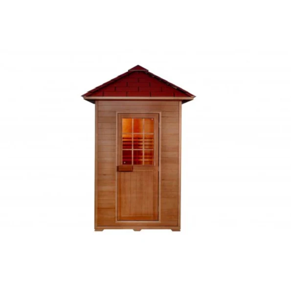 SunRay Eagle 2-Person Outdoor Traditional Sauna  -  HL200D1