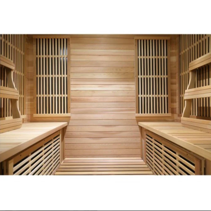 SunRay 4-Person Roslyn Indoor Infrared Sauna HL400KS