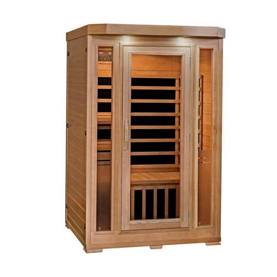 HeatWave Sonoma 2-Person Hemlock Infrared Sauna with 6 Carbon Heaters - SA7018 - IN STOCK