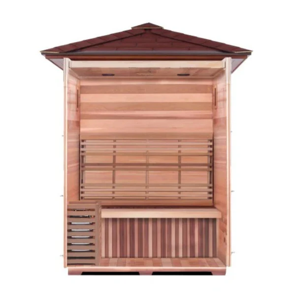 SunRay Freeport 3 Person Outdoor Traditional Sauna - HL300D1