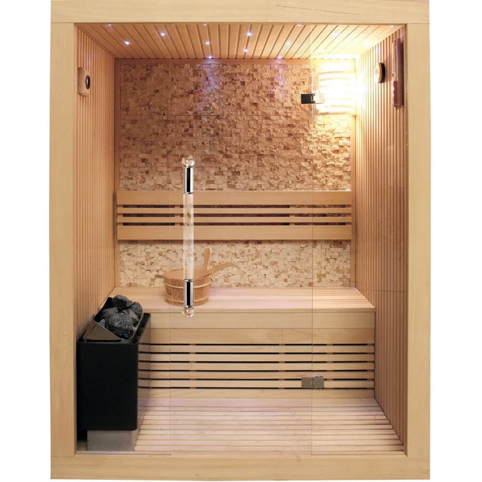Sunray 3 Person Westlake Luxury Traditional Steam Sauna 300LX