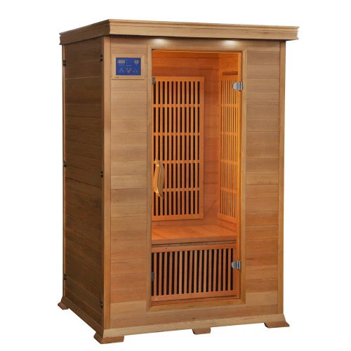 SunRay Evansport 2 Person Indoor Infrared Sauna  -  HL200K2