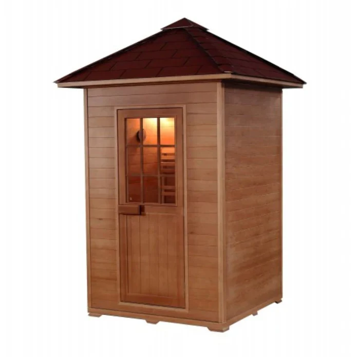 SunRay Eagle 2-Person Outdoor Traditional Sauna - HL200D1