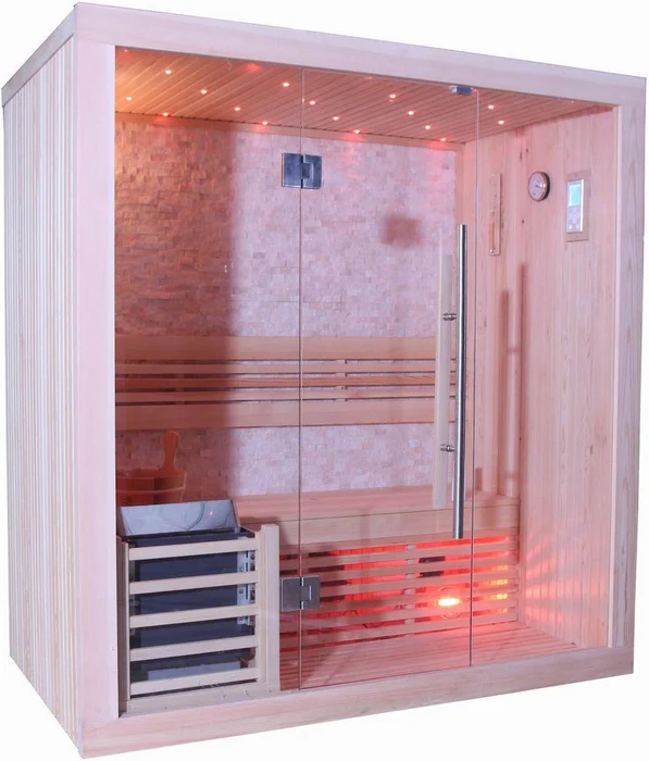 Sunray 3 Person Westlake Luxury Traditional Steam Sauna 300LX