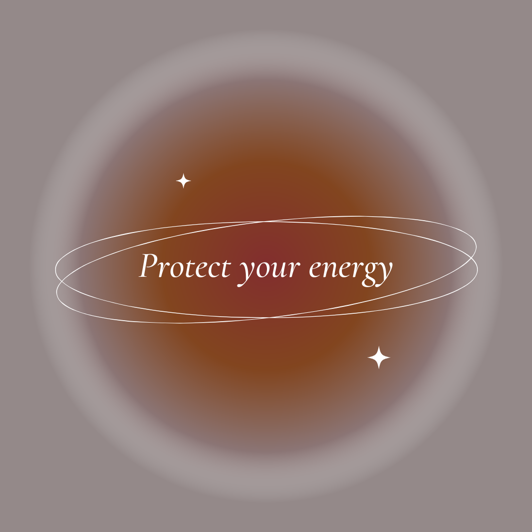 Protect Your Energy Poster