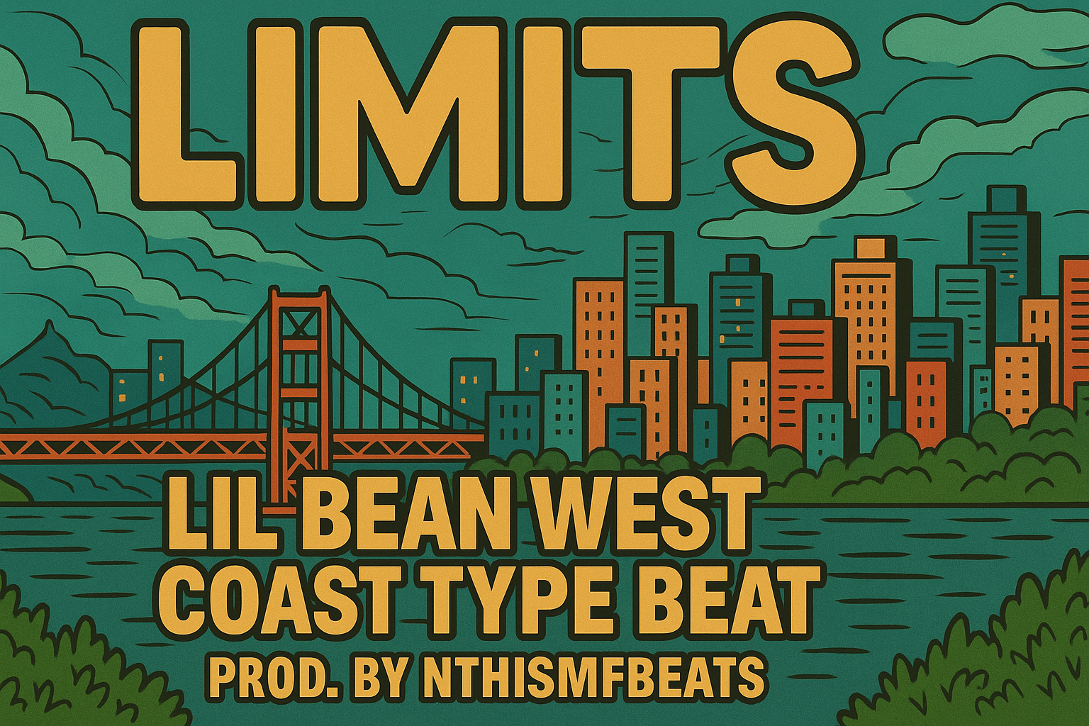 Lil Bean Type Beat - Limits Prod. By Nthismfbeats Exclusive
