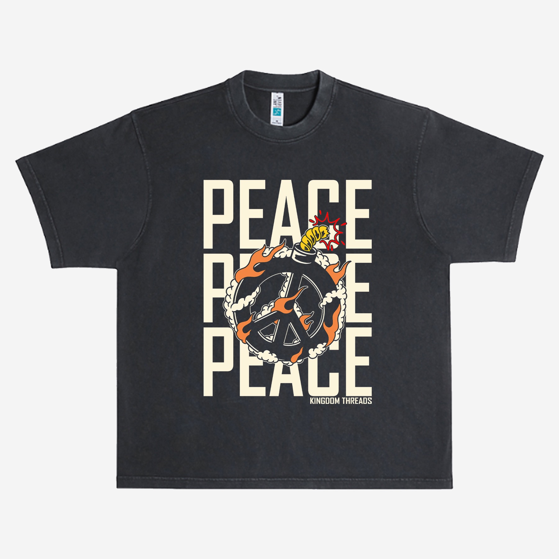Peace Tee - Black