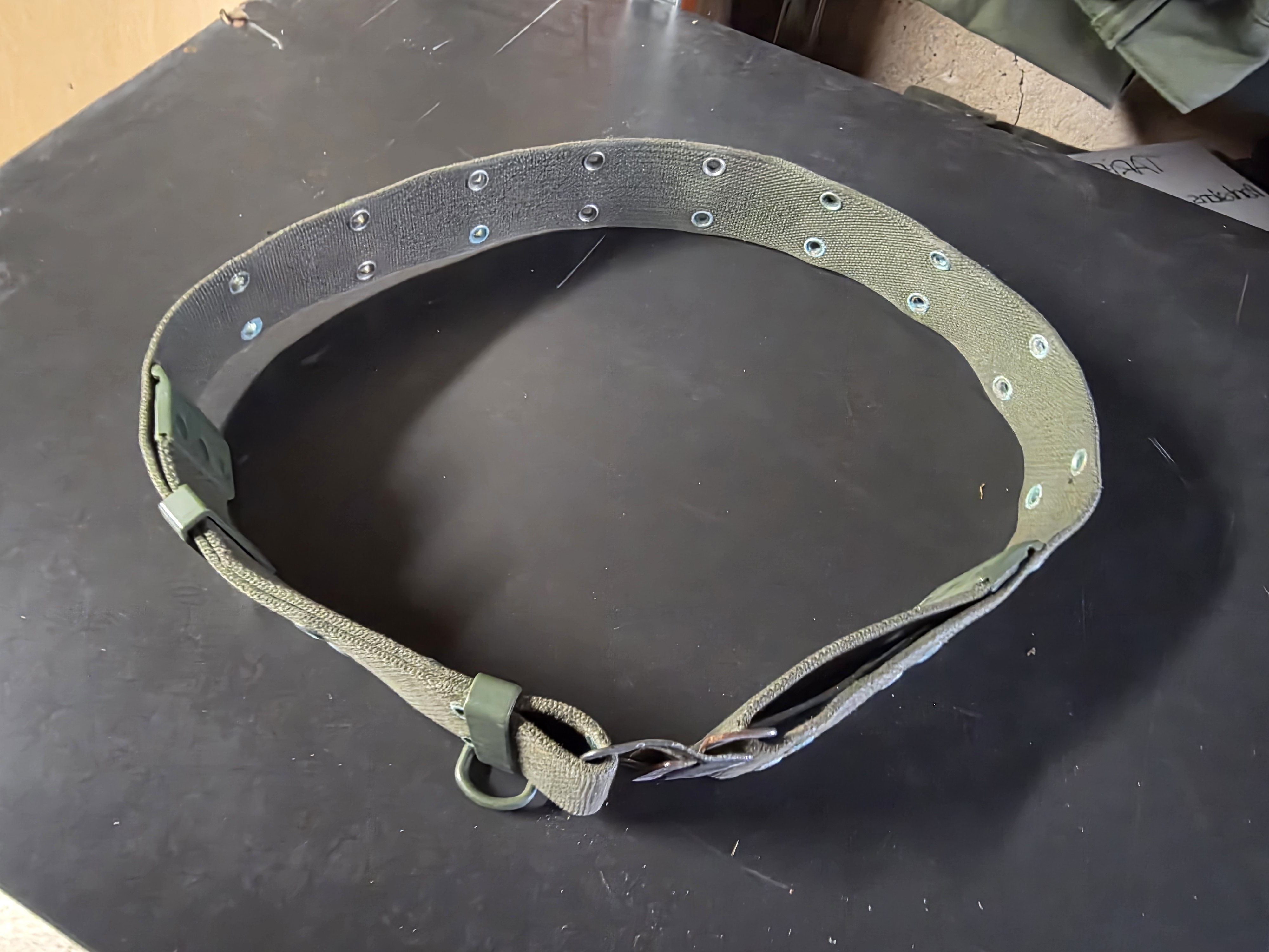 Ceinture militaire vintage