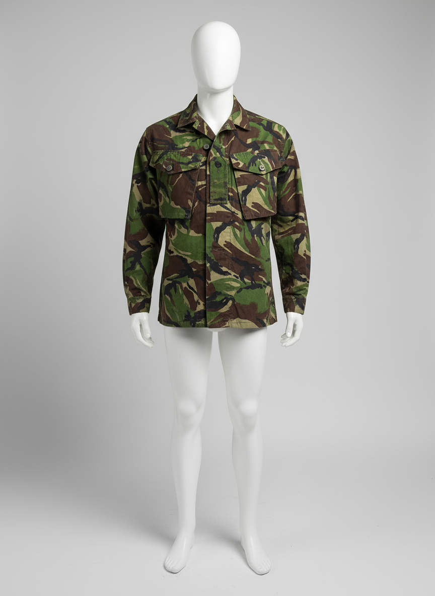 veste chemise de camouflage militaire