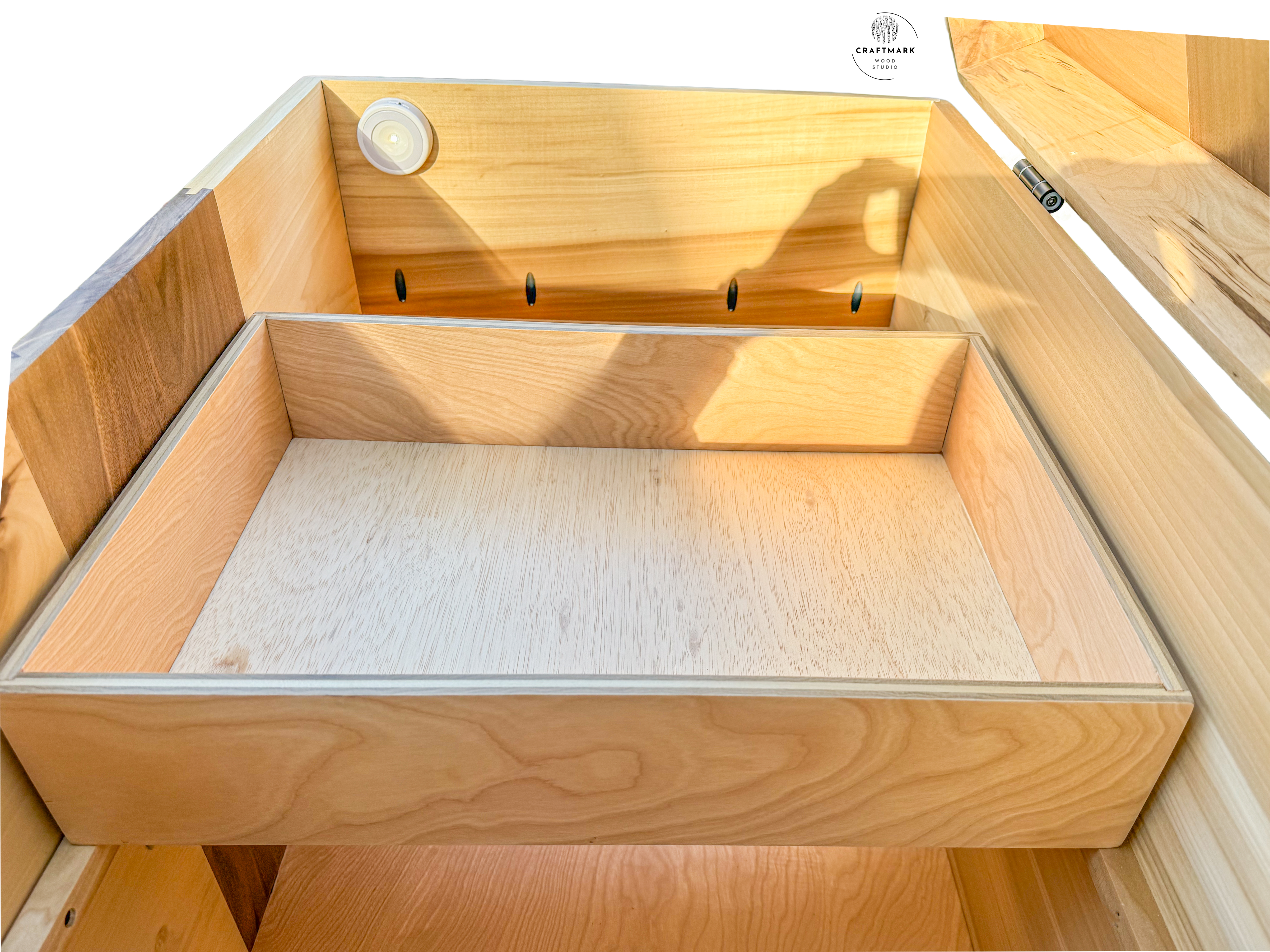 Walnut Waterfall Equestrian Tack Trunk