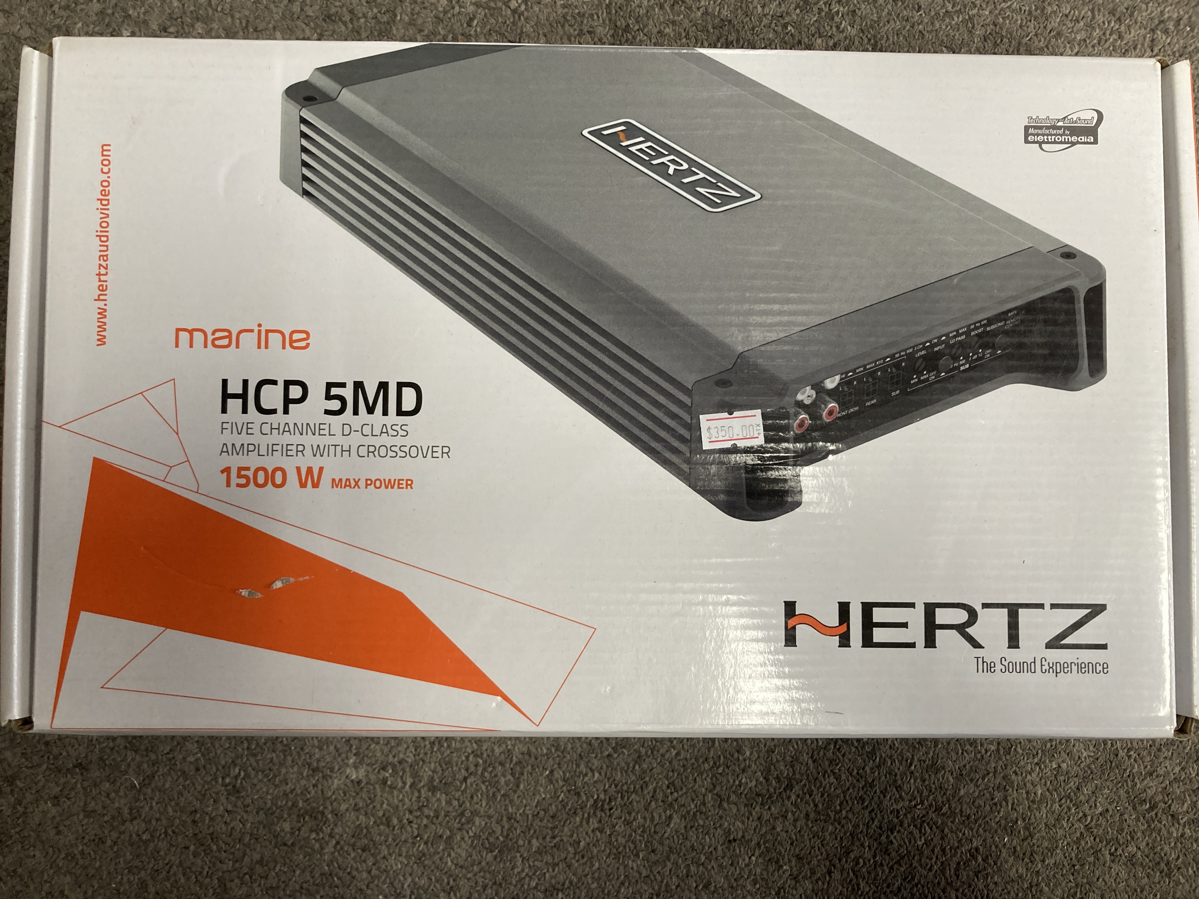 Hertz HCP 5MD Marine Amplifier