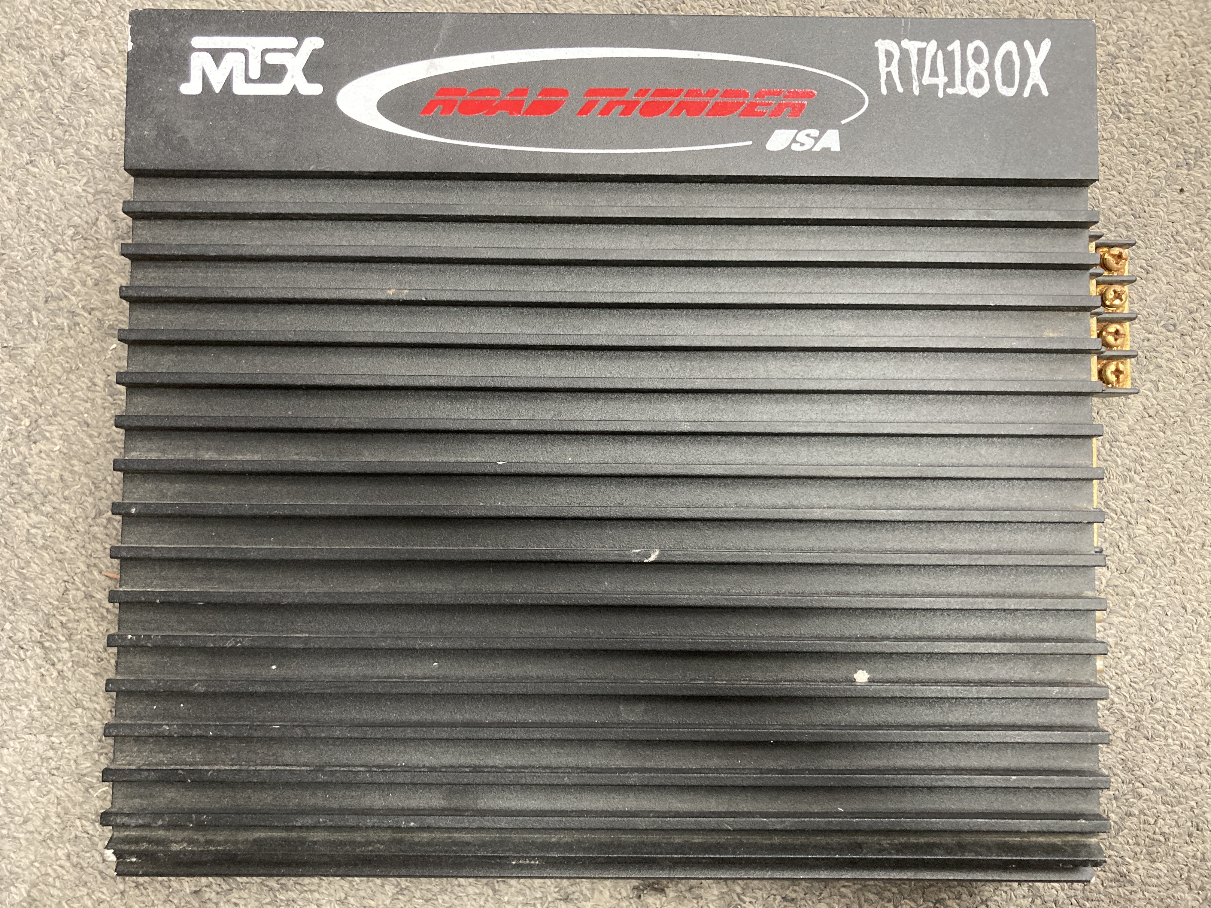 MTX Road Thunder RT4180X Amplifier
