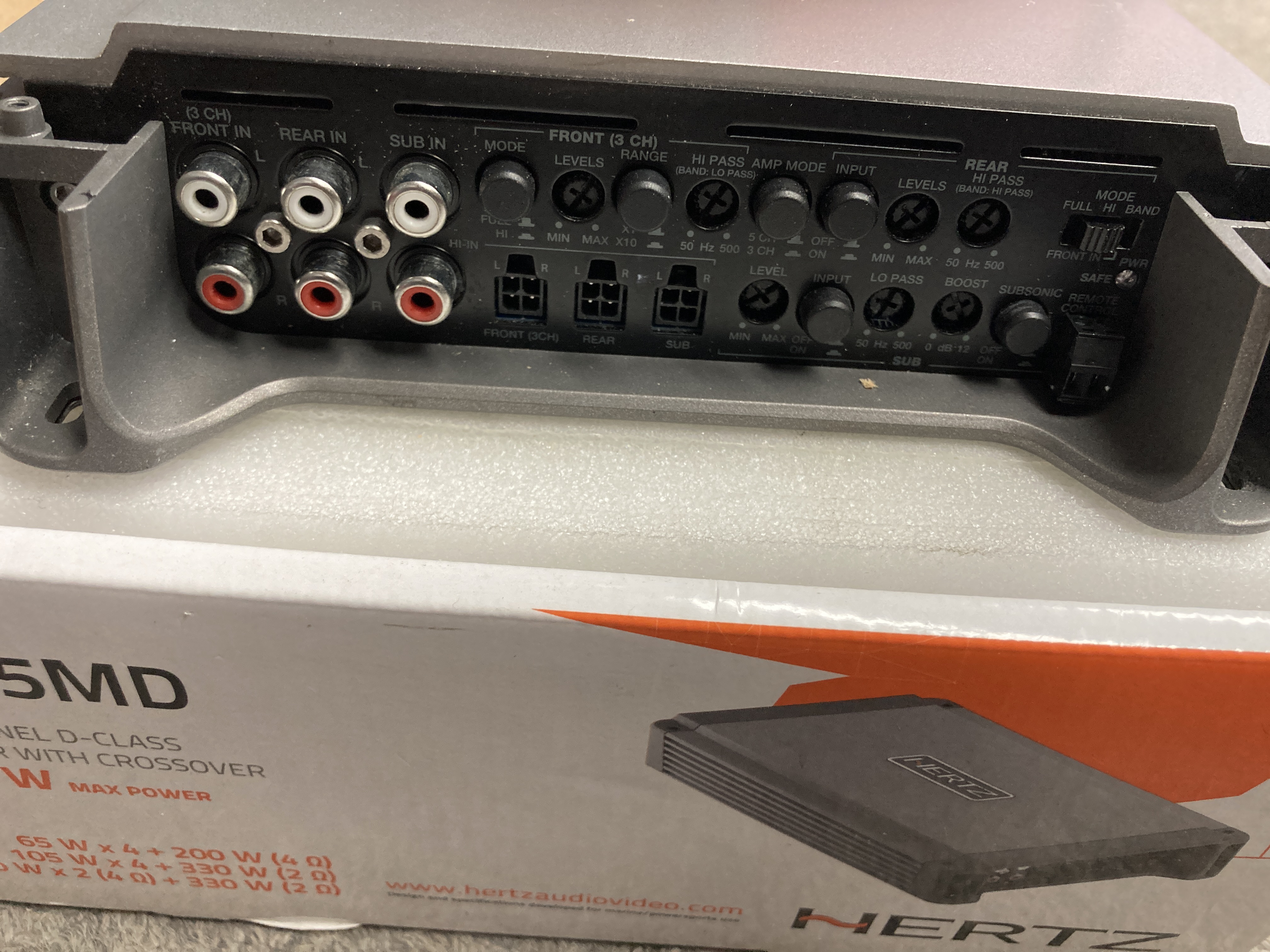 Hertz HCP 5MD Marine Amplifier