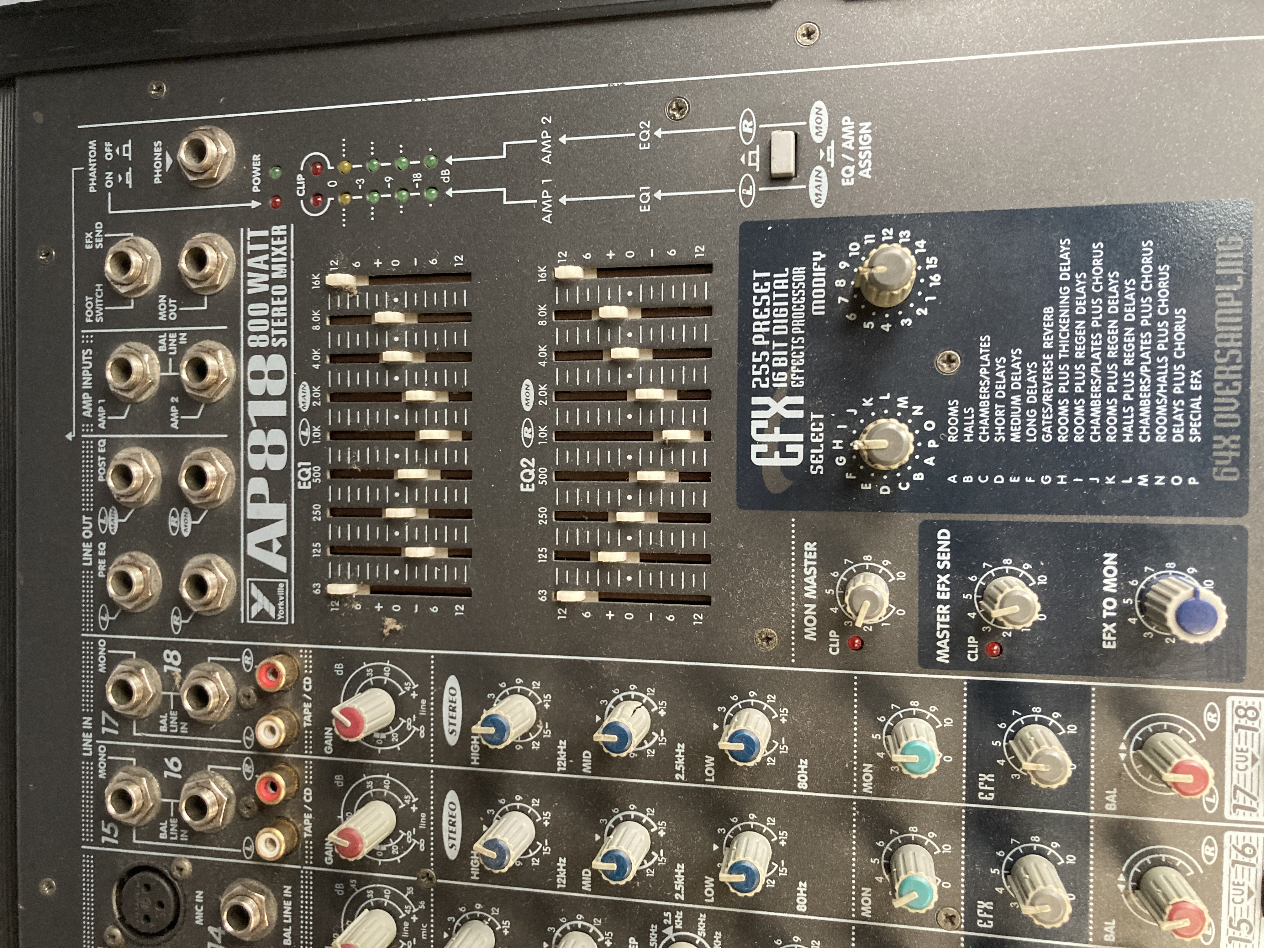 AP818 Stereo Mixer