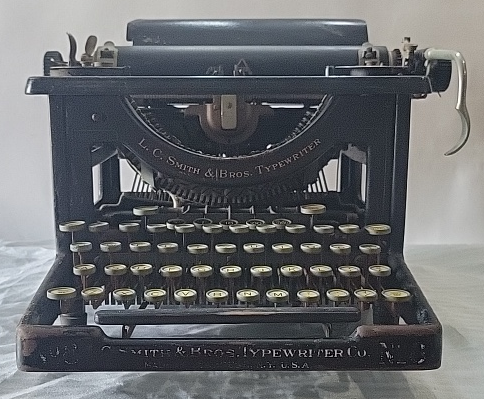 L C Smith No. 8 Manual Typewriter