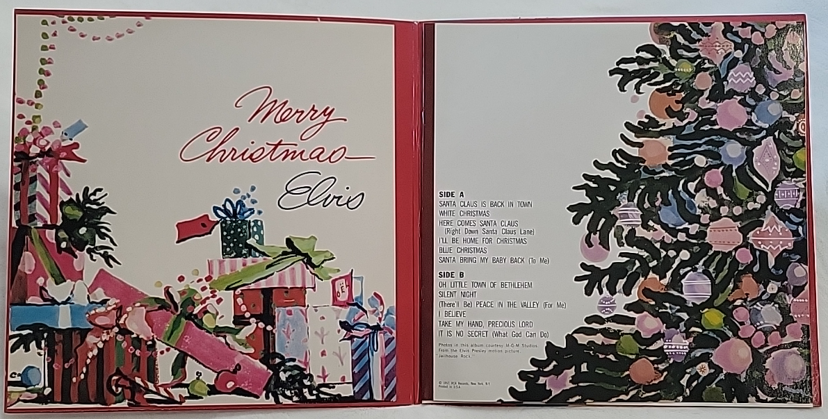 ELVIS PRESLEY CHRISTMAS ALBUM