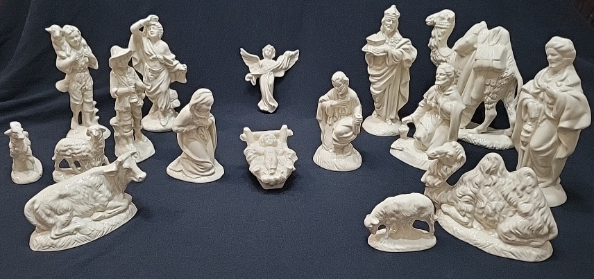 Atlantic Mold Nativity Set